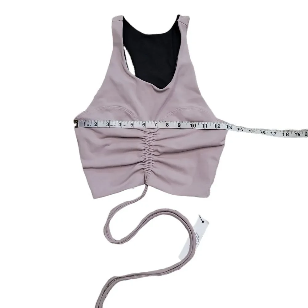 KORAL Elaine Blackout Sports Bra in Alvarado color